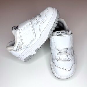 New Balance  550 Top Strap Kids Trainers Sneakers Size- 9